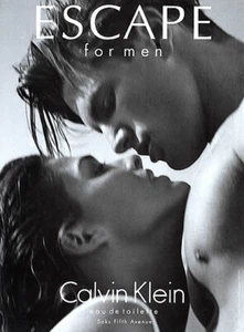 1994 Calvin Klein CK Escape perfume Shana Zadrick 1-page MAGAZINE AD - Picture 1 of 1