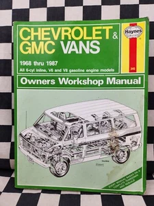 Chevrolet GMC Vans 1968-1987 6cyl & V8 Haynes Workshop Manual - Picture 1 of 10