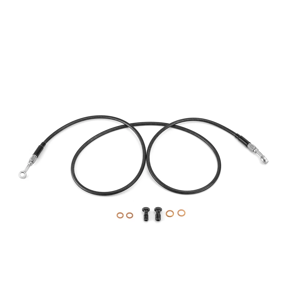 MOFUN 68" Upper Brake Line Kit Front For Harley Touring 12 14" Ape 2014-2024 ABS - Image 1 of 4