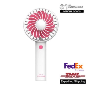 GIRLS' GENERATION SM Official Goods Rechargeable Fan Air Cooler Free Exp Ship - Picture 1 of 1
