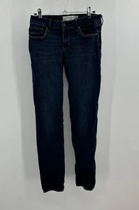 Abercrombie & Fitch Damengröße 4 28 x 31 dunkle Waschung Stretch blau Jeans Denim - Bild 1 von 7