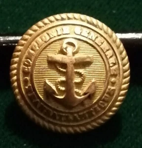 BOUTON COMPAGNIE GÉNÉRALE TRANSATLANTIQUE CGT / PAQUEBOTS PACKAGE BUTTON 16 mm - Imagen 1 de 2