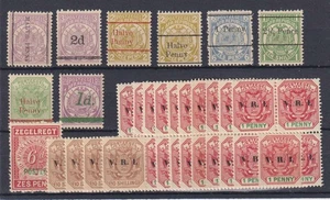 E4710: 19th C Transvaal Mint Stamps, NH; CV $115++ - Picture 1 of 1
