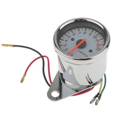 Contagiri Universale per Moto Contagiri 0-1000rpm 12v per - Immagine 1 di 4