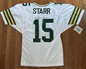 BART STARR AUTOGRAPH SIGNED JERSEY WILSON PRO LINE AUTHENTIC PACKERS HOF JSA - Picture 1 of 6