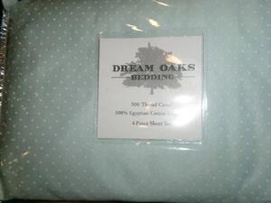 New Full size Sheet Set ** 500 TC / Egyptian cotton ** Mint green # 982 - Picture 1 of 2