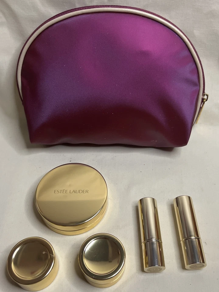 Estee Lauder Blush Todo el Día Natural Color de mejillas y sombra de ojos y lápiz labial conjunto nuevo Foto 1 de 4