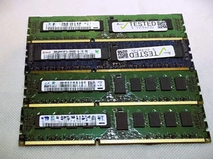✔️ECC REG 8GB DDR3 PC3-12800R 1R4 SERVER MEMORY - UK SELLER - Picture 1 of 2