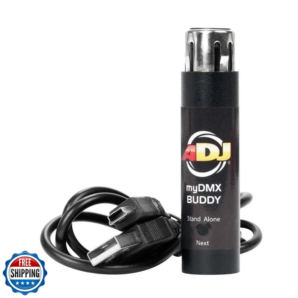 ADJ Products, MYDMX Buddy, Entry Level DMX Hardware Dongle Compatible with MY - Image 1 of 4