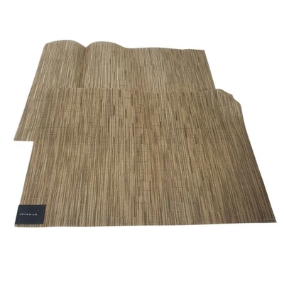 Chilewich Bamboo Rectangular Placemat, Camel 19" x 14" Set/2 - Image 1 of 3