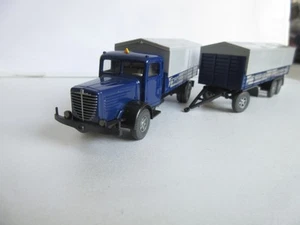 Wiking 1:87 Büssing 8000 plataformas ¡tren de carga Dachser Spedition!!! - Imagen 1 de 7