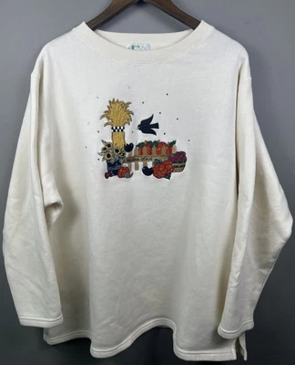 Quacker Factory Vintage Fall Harvest Sweater Women Size 2X - Image 1 of 4