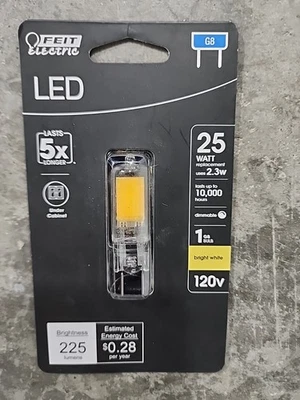 Feit Electric LED Bulb 20W 120V 170 Lumens BP20G8 - Image 1 of 2