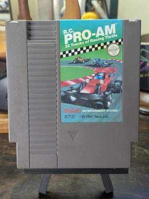 R.C. Pro-Am Nintendo NES Video Game (1988) Cartridge Only ~ Untested ~ 32 Tracks - Image 1 of 4