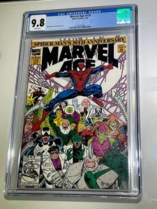Marvel Age 114 CGC 9.8 WP Bagley & Romita cover 1992 Spider-man & his many foes - Picture 1 of 3