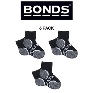 Bonds Kids Ultimate Comfort Quarter Crew Extra Cushioning Socks 6 Pack RY8K2N - Picture 1 of 2