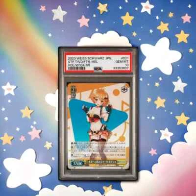 Weiss Schwarz Mel 021 HOL/W104-SR Gem Mint 10 (2023) - Image 1 of 3