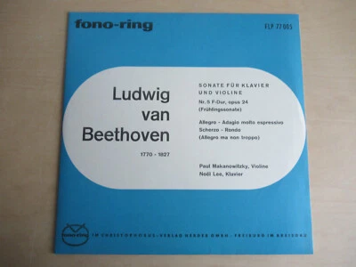 Beethoven-Sonate Für Klavier Und Violine Nr.5 F-Dur-Paul Makanowitzky-Noel Lee - Bild 1 von 4