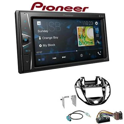 Pioneer Autoradio Bluetooth Touchscreen USB für Ford B-Max ab 2012 piano black - Bild 1 von 4