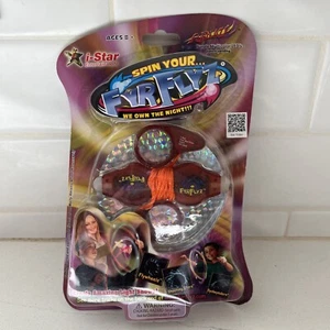 I-STAR NIP NEW SPIN YOUR FYRFLYZ Purple Multicolor LED's #52041 - Picture 1 of 5