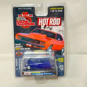 1999 RACING CHAMPIONS HOT ROD MAGAZINE ‘49 CHOPPED MERCURY Purple - Picture 1 of 10