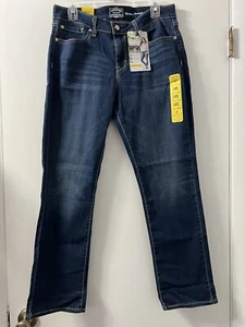 Neu Jeans Damen Gr. 14 Modern Straight Farbe Blau - Bild 1 von 12