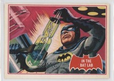 1989 Topps Batman Deluxe Reissue Edition Red Bat Batman In the Bat Lab #25A 2u3