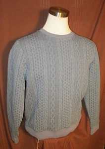 Suéter Liverpool Los Angeles Para Hombres Tejido con Cable Cuello Redondo, Gris Carbón Talla M Nuevo - Imagen 1 de 6
