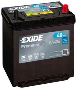 Exide EA406 12V 40ah 350CCA Car Battery - 3 Years Warranty - Picture 1 of 10
