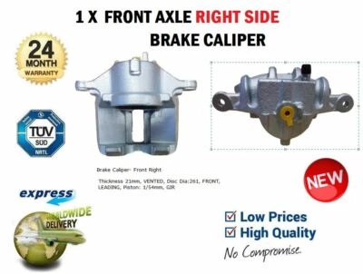 BRAND NEW FRONT RIGHT BRAKE CALIPER for ROVER 200 Hatchback 220 Turbo 1993-1995 - Image 1 of 4