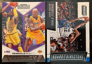 Shaquille O’neal Contenders Legacy Threads Board of Directors Lakers Magic LSU