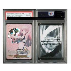 PSA 10 SUMMER SPLASH PARTY! MORI CALLIOPE 2024 WEISS SCHWARZ Hololive #04 - Picture 1 of 1
