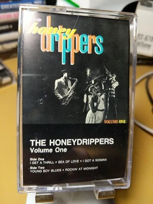 The Honeydrippers - Volume One Cassette, new case, Promo Punch - Robert Plant - Image 1 of 4