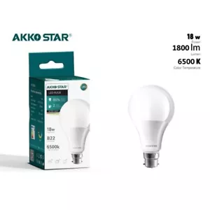 18W =180W LAMPADA RISPARMIO ENERGETICO LED ALTA POTENZA BIANCA B22 TAPPO BAIONETTA LAMPADA RISPARMIO ENERGETICO - Foto 1 di 17