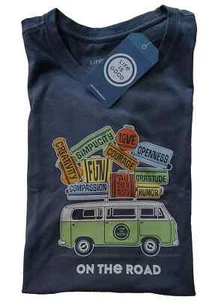 Life Is Good SS Camisa Trituradora Camiseta SUPERPOWERS VAN Cámper Autocaravana Pecho 52 pulgadas Para Hombres XL - Imagen 1 de 7