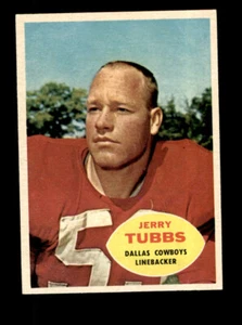 Jerry Tubbs 1960 Topps #38 casi nuevo - Imagen 1 de 2