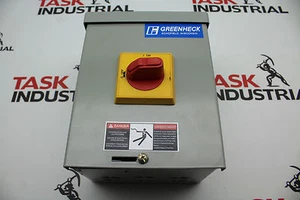 ABB OT25F6 Disconnect Switch Hubbell HFWS10500133 Enclosure - Picture 1 of 5