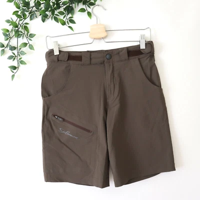 Pantalones para mujer Salomon de mezcla de nailon talla 4 verde oscuro Foto 1 de 4