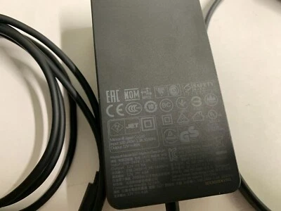 Original Microsoft 1627 Cord/Charger for Surface Pro 3 RC2-00001 Docking Station - Image 1 of 4