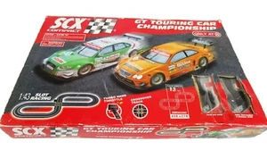 SCX Compact 1:43 GT Touring Car Championship 2 Slot Car Set Audi - Imagen 1 de 4