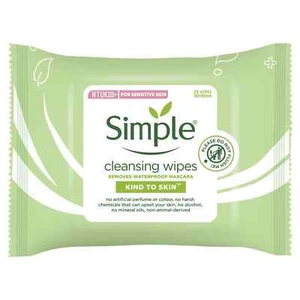 X3 Simple Sensitive Skin Experts Kind To Skin Cleansing Facial Wipes NEW - Picture 1 of 2