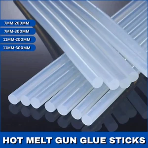 HOT MELT GLUE STICKS FOR ELECTRIC GUN CRAFT TOOL 7MM 11MM - Picture 1 of 10