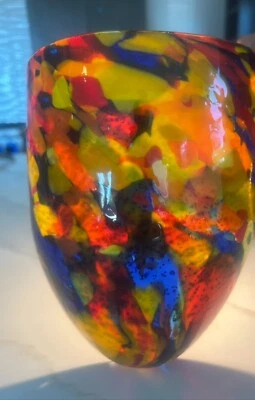 Aplique de pared contemporáneo OGGETTI.  Vidrio soplado en boca en Murano, ITALIA. Foto 1 de 4