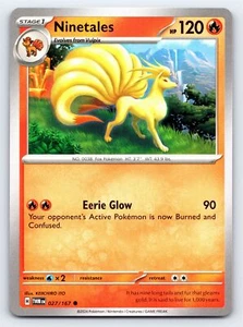 Ninetales 027/167 Common Twilight Masquerade Pokemon Card - NM - Picture 1 of 2