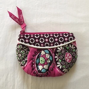 Vera Bradley Pink Cupcakes Spring 2009 Zip-Closure Coin Purse - Picture 1 of 7