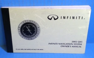 Infiniti Q45 2002 sistema de navegación manual del propietario - Imagen 1 de 1
