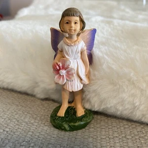 Mini Garden Fairy 2.75“ Figure Pink Fairy Garden Outdoor gnome garden - Picture 1 of 14