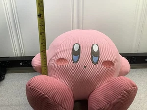  Autentica Toreba Kirby delle Stelle Waffle Texture 13-14” Grande Peluche Roba - Foto 1 di 5