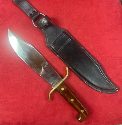 Vintage 1978 Date Code "B" Western W49 Bowie Knife With Sheath (#9) - Image 1 of 4
