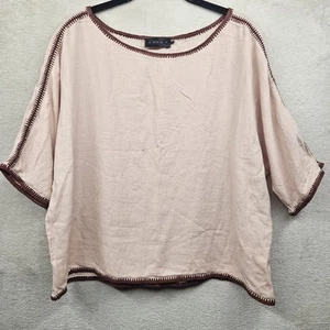 Hatch Maternity Top Womens One Size Petite Dusty Rose The Luna Lightweight - Picture 1 of 9